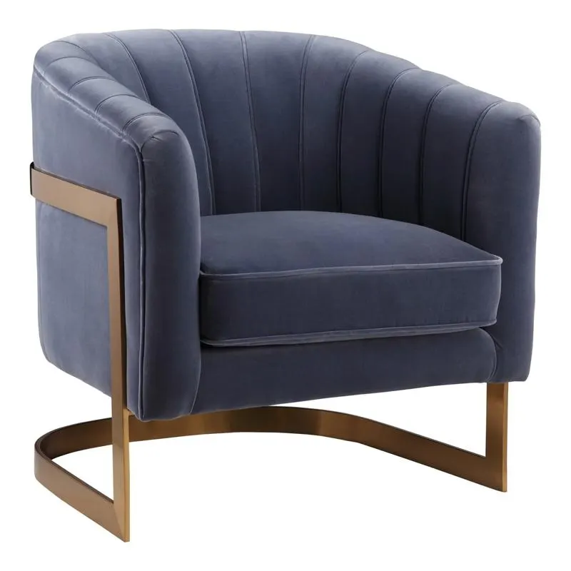 Carr Blue Armchair