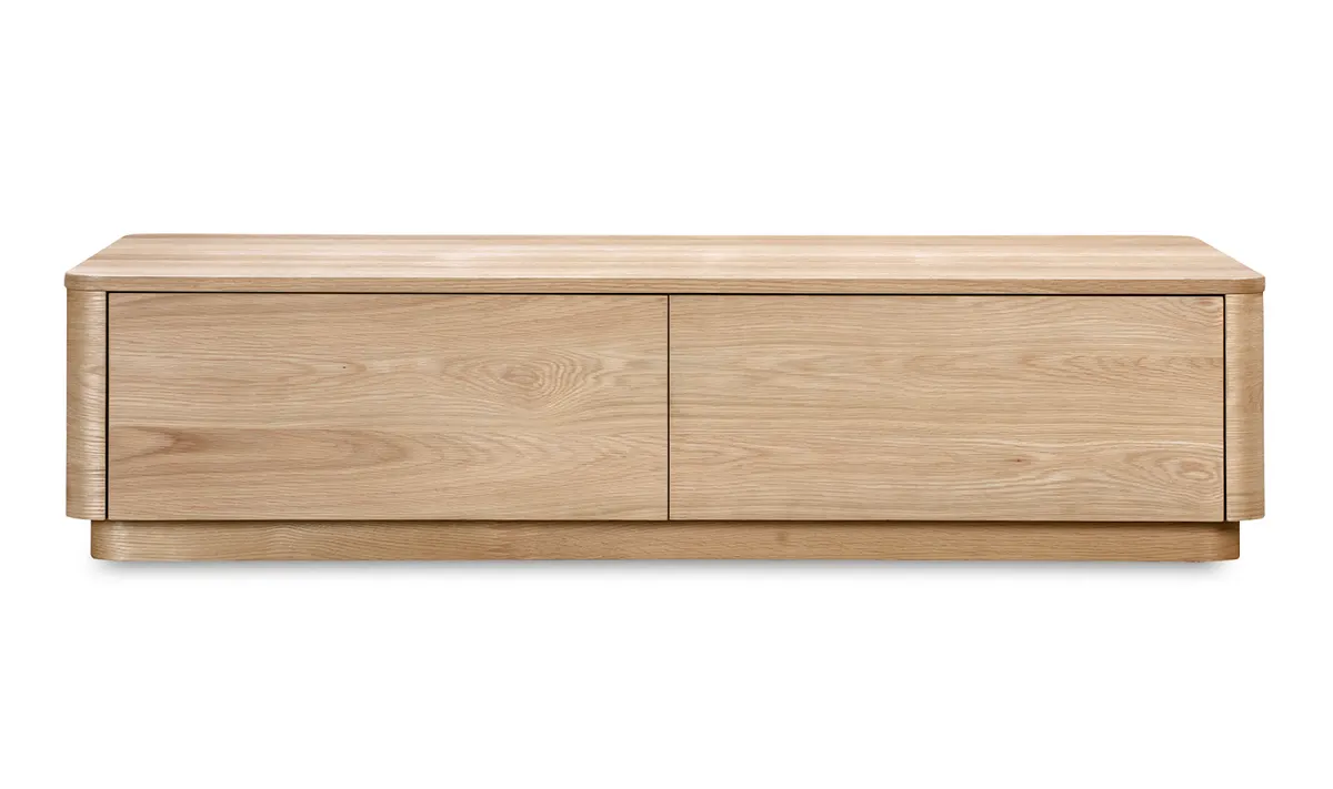 Round Off Coffee Table Natural Oak