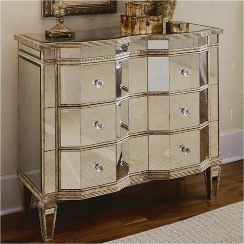 Mirrored Three Drawer Chest