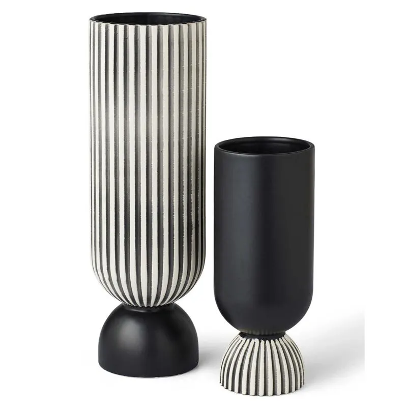 Channeled Vases
