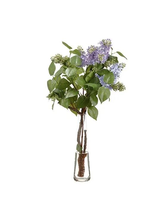 29Hx18Wx20"L LILAC IN VASE