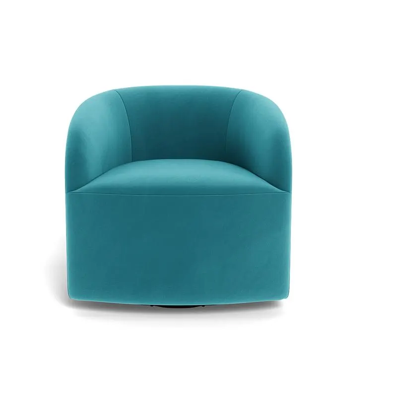 Exhale Swivel Chair - Bennet Azure