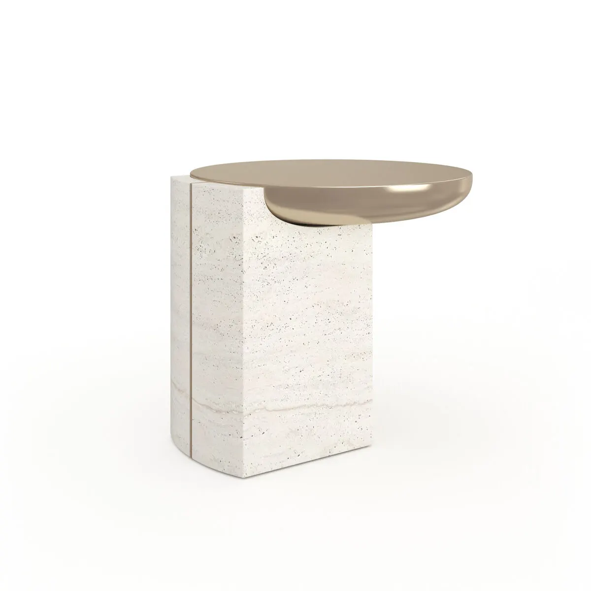 Overlap Round Side Table Light