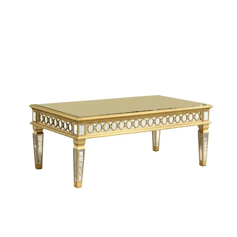 Mirror Table - Gold