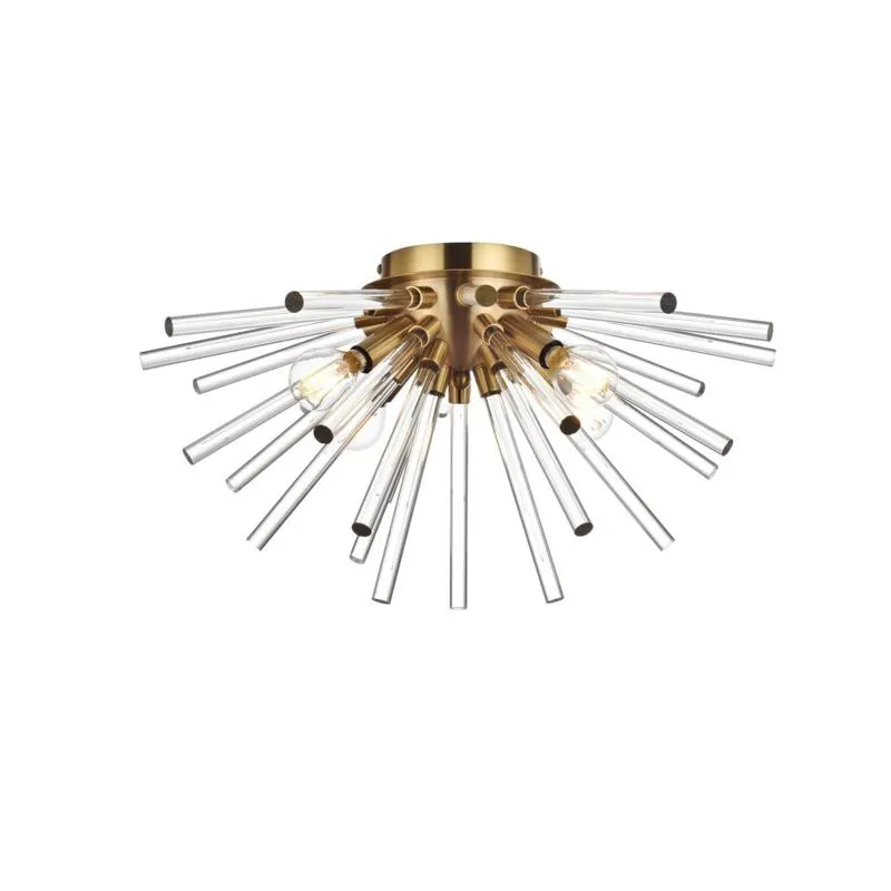 Sienna Crystal rod wall sconce