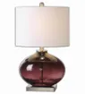 Tyrian Glass Table Lamp
