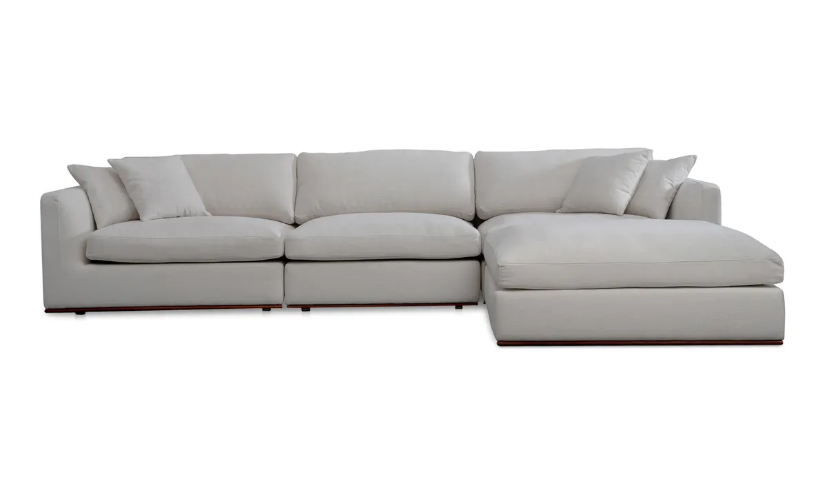 Rue Lounge Modular Sectional Off White