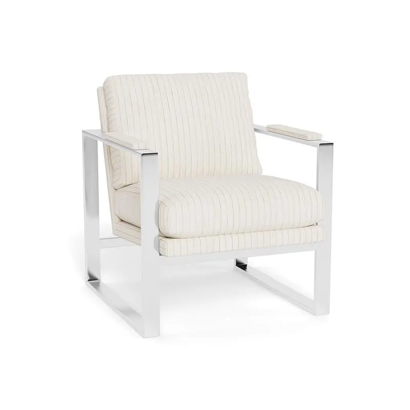 Corbin Accent Chair - Fabric Mega Ivory