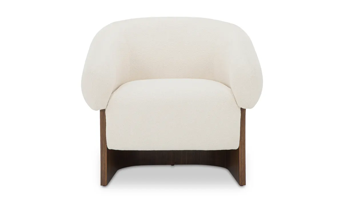 Otto Accent Chair Flecked Cream
