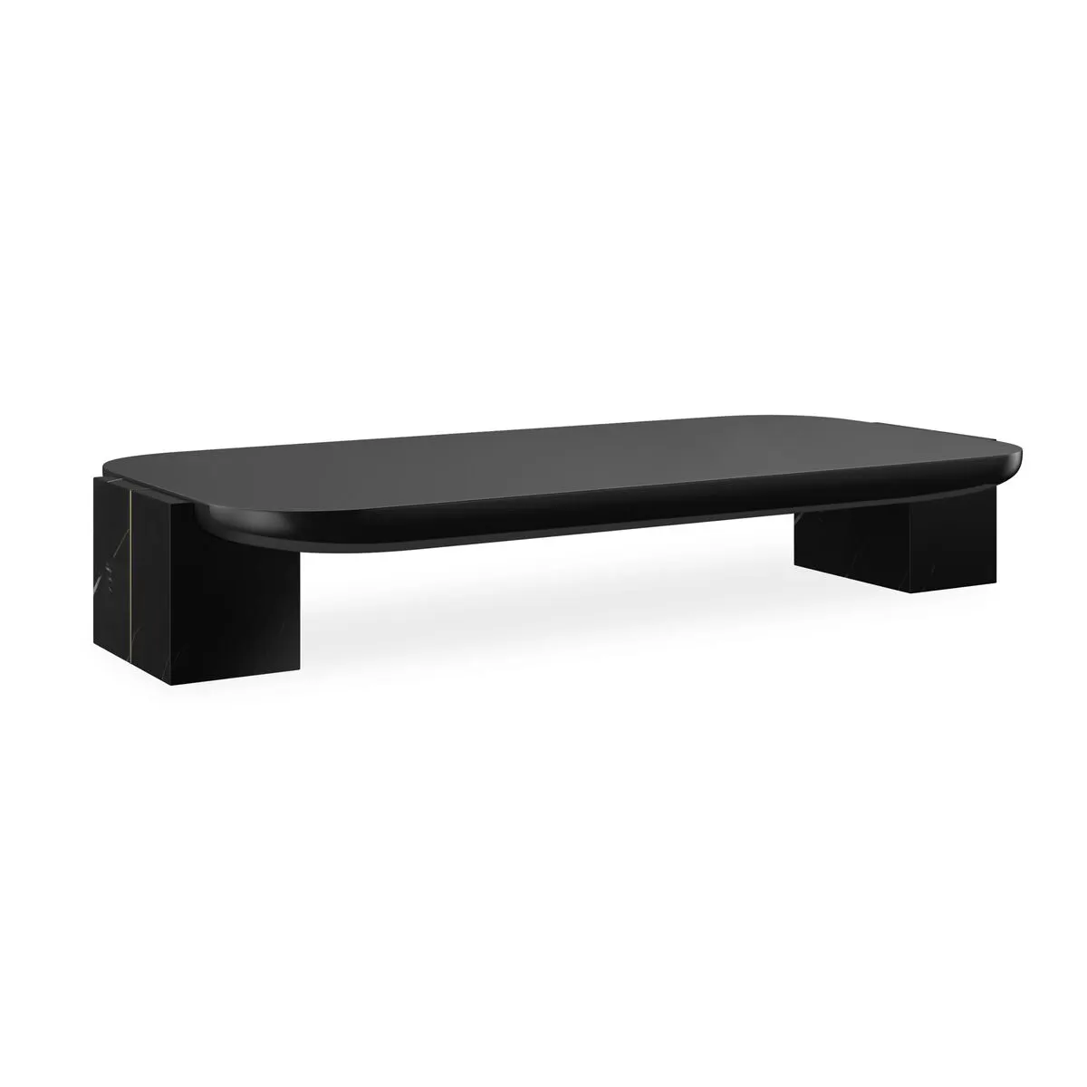 Overlap Rec Cocktail Table Dark
