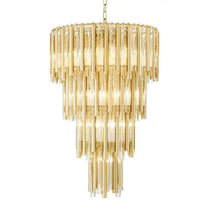Chandelier Gigi L Gold Finish