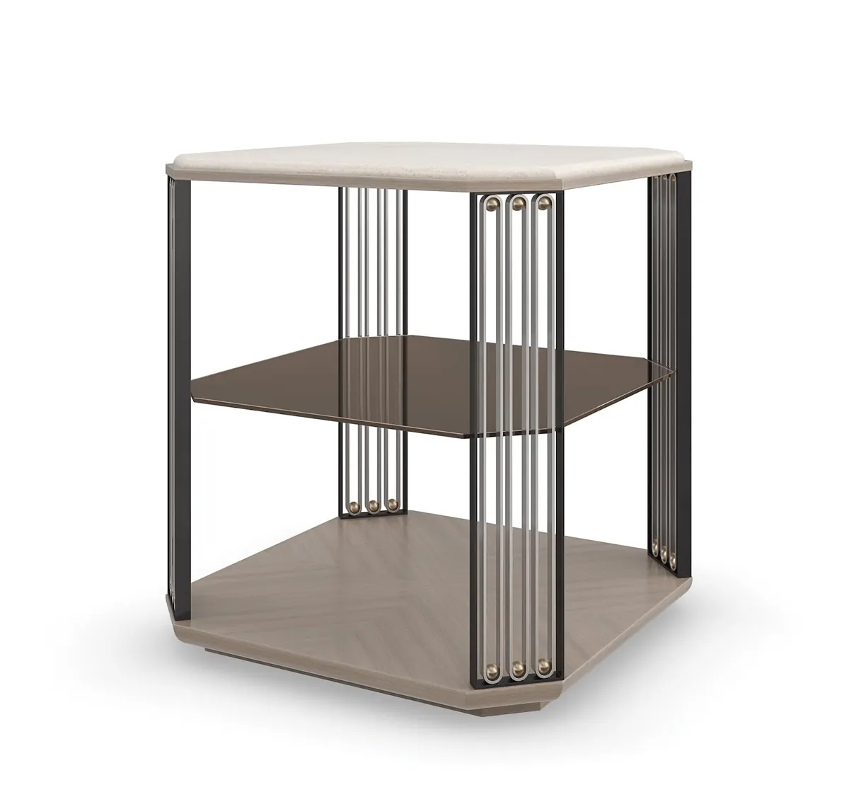 Alloy end table