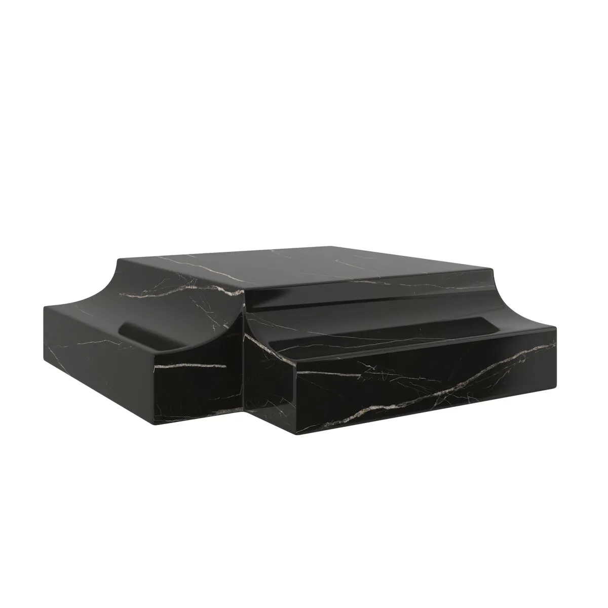 Overlap Corner Wedge Base Dark