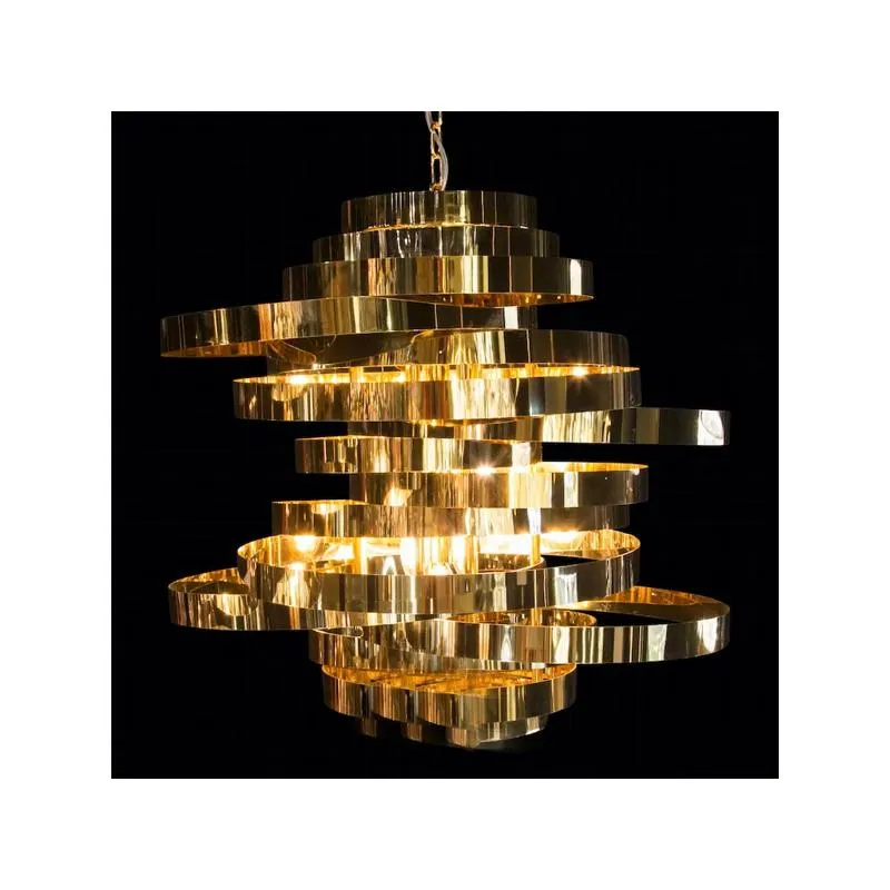 Golden Circleway Chandelier