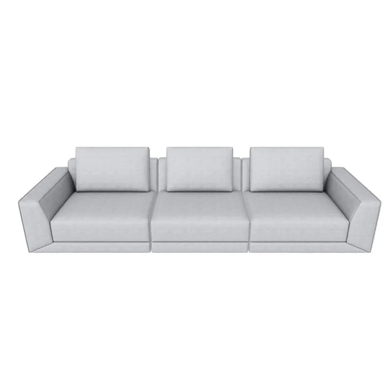 Kartun Sofa - Atena Light Grey