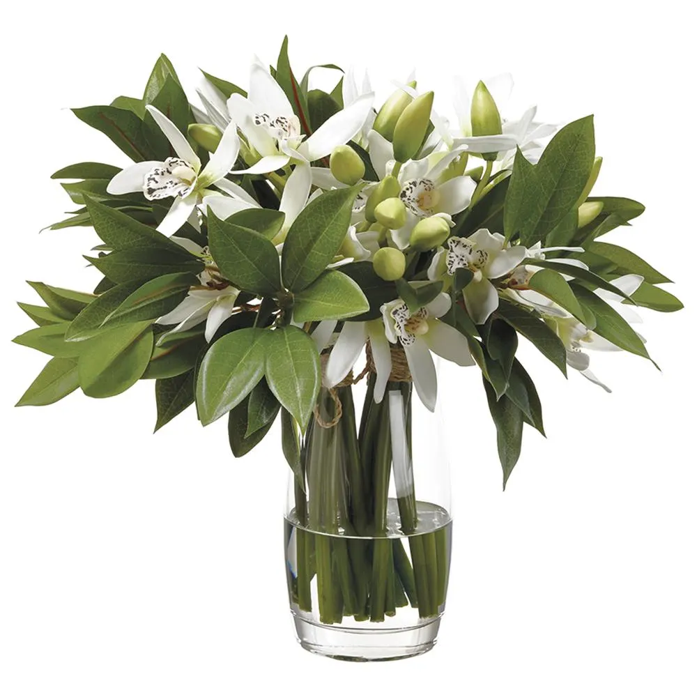 14H14W15"l Cymbidium In Vase