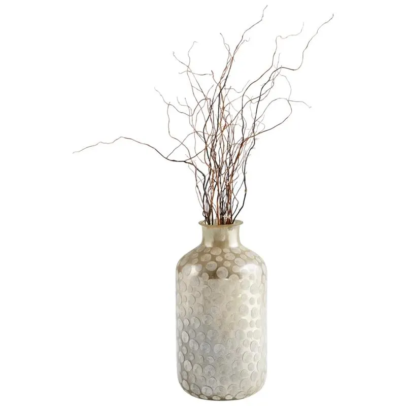 Sunray Plan Tall Glass Vase