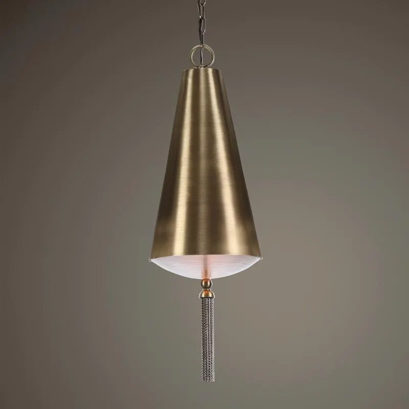 Nador Light Brass Pendant