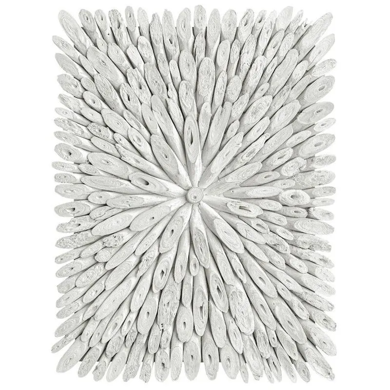 Bahama Wood Whitewashed Wall Decor