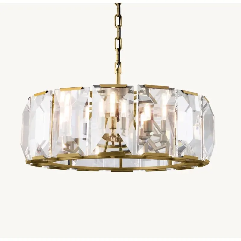 Harlow Crystal Round Chandelier